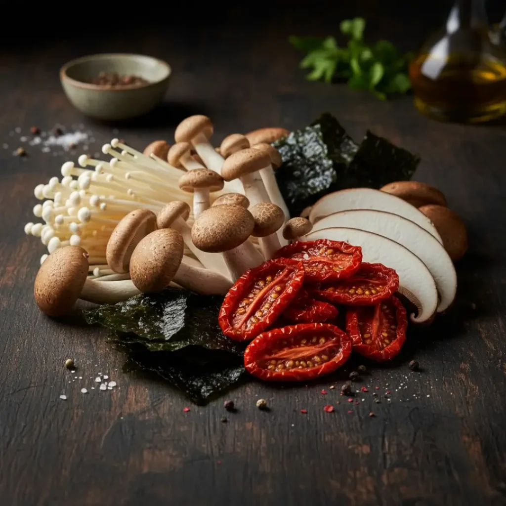Cogumelos e Tomates