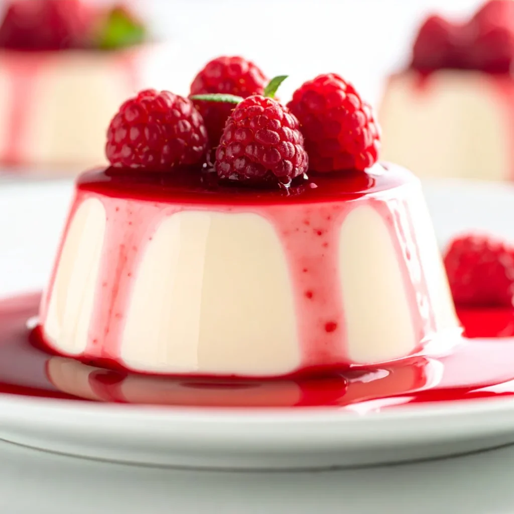 Panna Cotta de Frutas Vermelhas