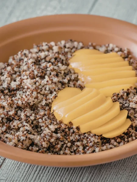 Quinoa com Manga